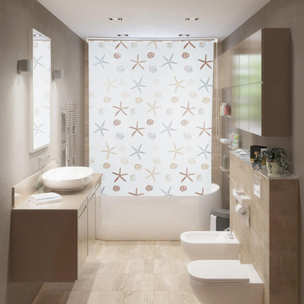 Roller blind for shower OCEAN