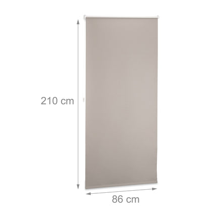 Roller blinds brown