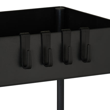 Rolling Cart with 4 Levels – Kitchen & Bathroom Storage