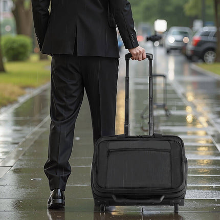 Rolling Laptop Bag 17.3 Inch, Wheeled, Water-Resistant