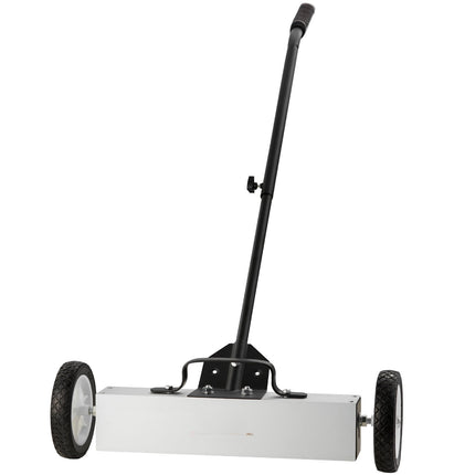 Rolling Magnetic Sweeper 18-Inch, Wheels, Telescoping Handle
