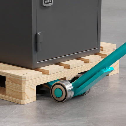 Rolling Pry Bar, 4 Ton, 60 in Carbon Steel Wheel