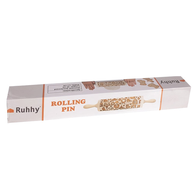 Rolling pin - Christmas patterns Ruhhy 22039