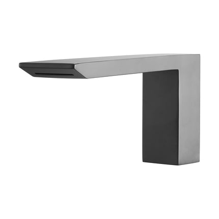 Roman Tub Faucet, 2-Handle Waterfall, Matte Black, Stainless Steel