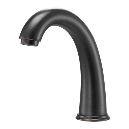Roman Tub Faucet, Waterfall Deck Mount, 2-Handle Bronze