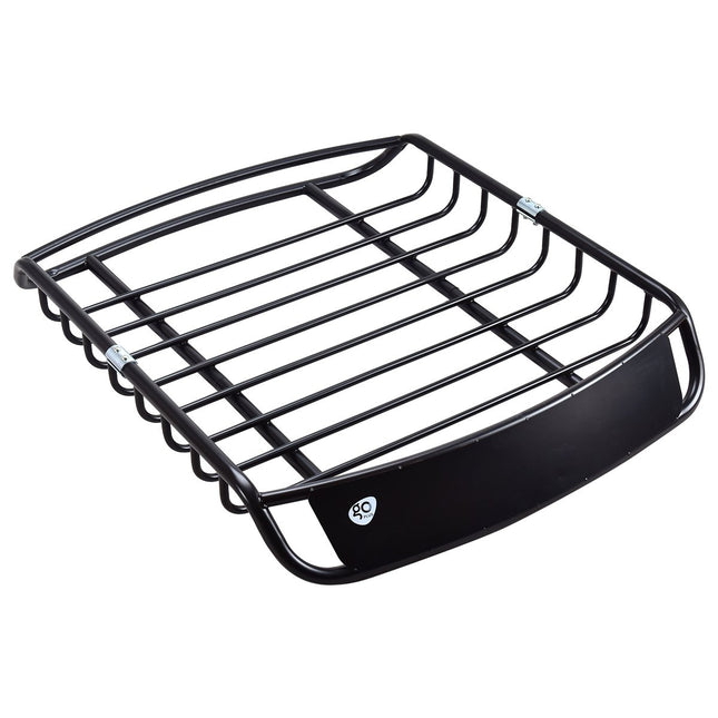 Roof Basket Universal Aerodynamic Design Car Roof Rack 120 x 98 x 17 cm Black