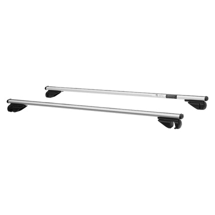 Roof Rack Cross Bars for Raised Rails, Lockable, 165 lb