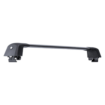 Roof Rack Crossbars 120 cm, Grooved Rails, Locking, Pair