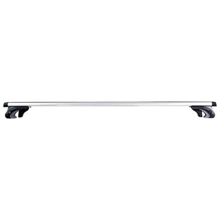 Roof Rack Crossbars 135 cm, Locking, For Raised Rails