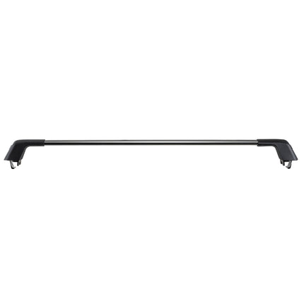 Roof Rack Crossbars, 2-Pack 122.9 cm for Grooved Rails