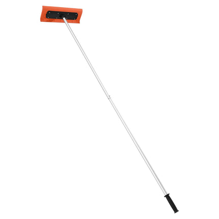 Roof Snow Rake, 17.7-Inch Foam Blade, 2.25–5.62 m Pole