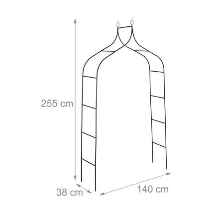 Rose arch 255 cm high