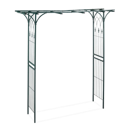 Rose arch in metal