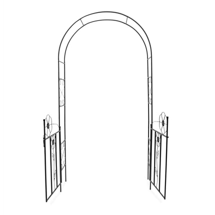 Rose arch with gate