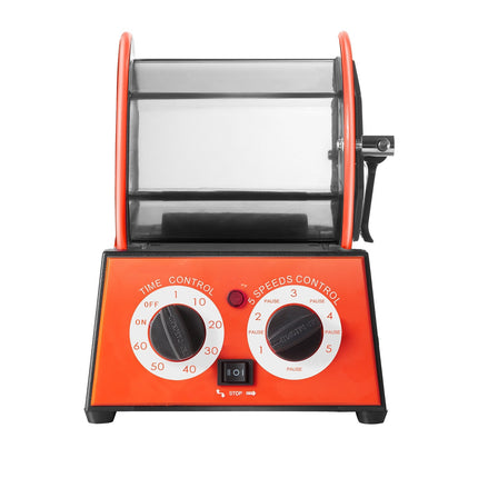 Rotary Tumbler Polisher 5 kg, 5-Speed Timer 60W