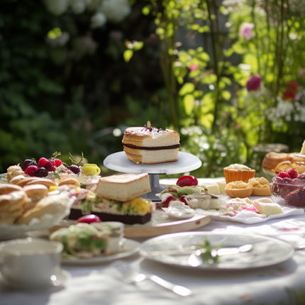 Rotatable aluminum cake tray