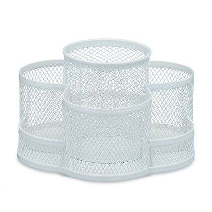 Rotatable pen holder with 7 compartments