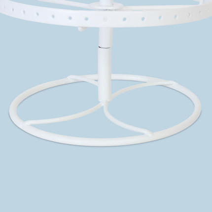 Rotating Earring Holder – 168 Slots, 4 Tiers, Iron Frame