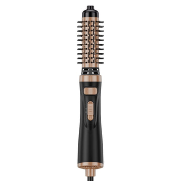 Rotating Hair Dryer Brush, Ionic, 2 Ceramic Heads, 3 Heat