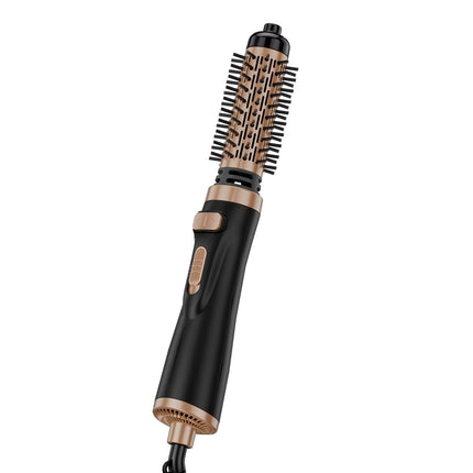 Rotating Hair Dryer Brush, Ionic, 2 Ceramic Heads, 3 Heat