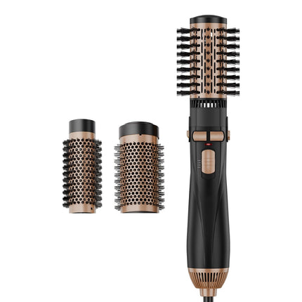 Rotating Hair Dryer Brush, Ionic, 3 Ceramic Heads 1.6-2in