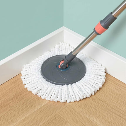 Rotating Mop Set with Bucket, Stainless Steel Handle