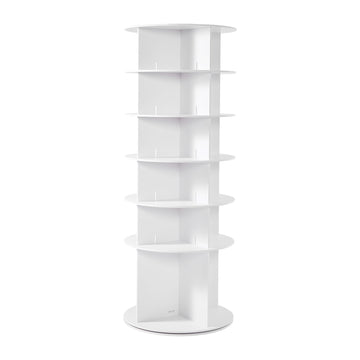 Rotating Shoe Rack Tower, 6-Tier 360, Holds 24 Pairs