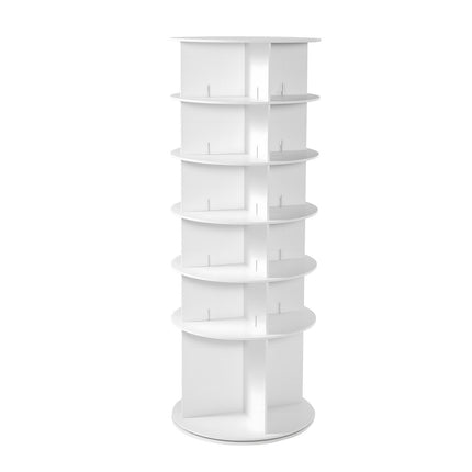 Rotating Shoe Rack Tower, 6-Tier 360, Holds 24 Pairs