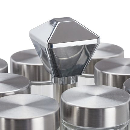 Rotating Spice Rack 16 Spice Jars