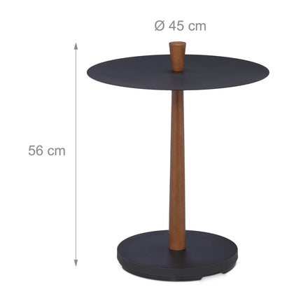 Round Coffee Table in Industrial Design