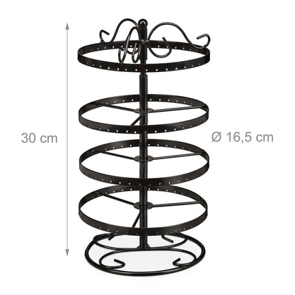 Round Earring Holder for 168 Earrings
