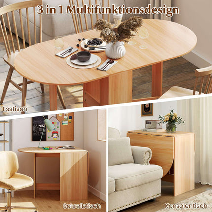 Round Folding Balcony Table – Space-Saving, Versatile Design