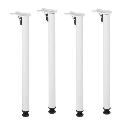Round Folding Table Legs – Metal, Set of 4