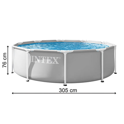 Round Frame Pool 305x76 cm, 4485L Capacity