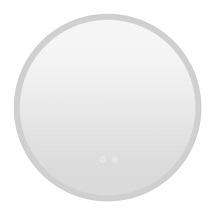 Round LED Bathroom Mirror, 70 cm, Anti-Fog, 3 Light Colors