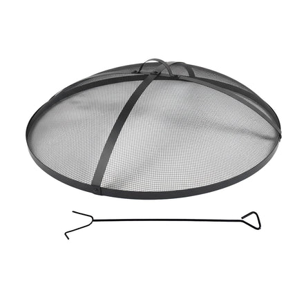 Round Metal Mesh Spark Guard for Fire Pits