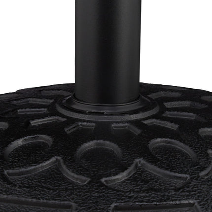 Round Parasol Stand in Black