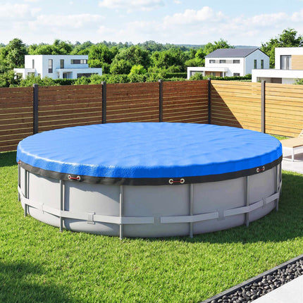 Round Pool Cover Ø450 cm, Dust & Waterproof with Secure Fit