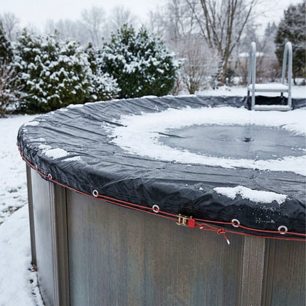 Round Pool Cover, UV-Resistant, 366 cm
