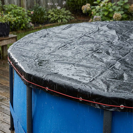 Round Pool Cover, UV-Resistant, 366 cm