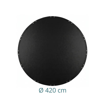 Round Pool Cover, UV-Resistant PE, 420–720 cm