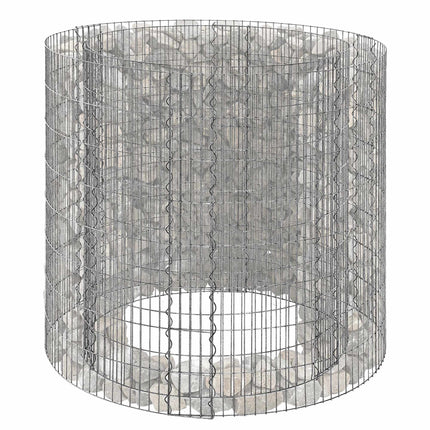 Round Steel Gabion for Planting – 90 x 80 cm