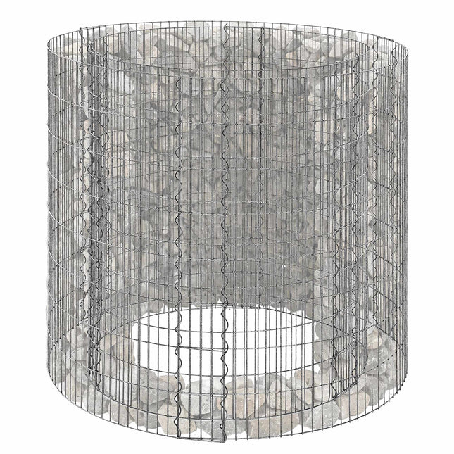 Round Steel Gabion for Planting – 90 x 80 cm