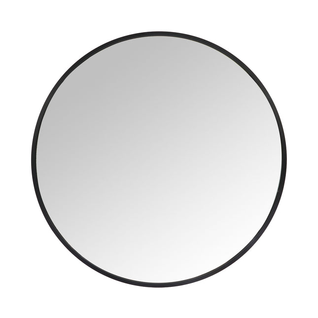 Round Wall Mirror, Metal Frame, Decorative/Vanity Use