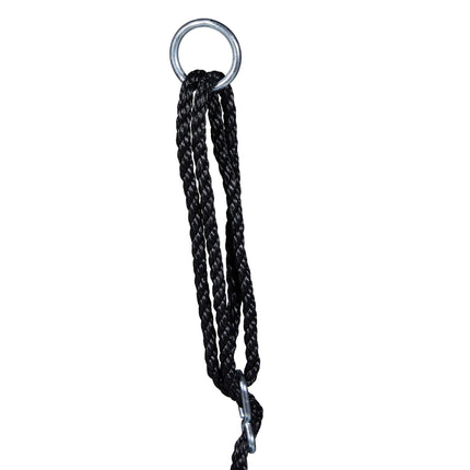 Round bird bow swing with closed seat