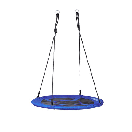 Round bird bow swing with closed seat