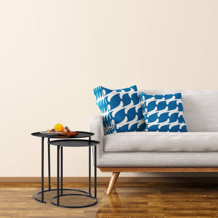 Round coffee table set of 2