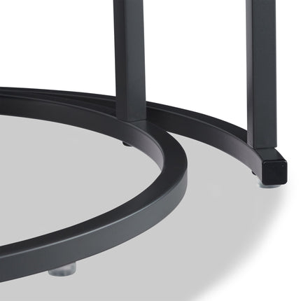 Round coffee table set of 2