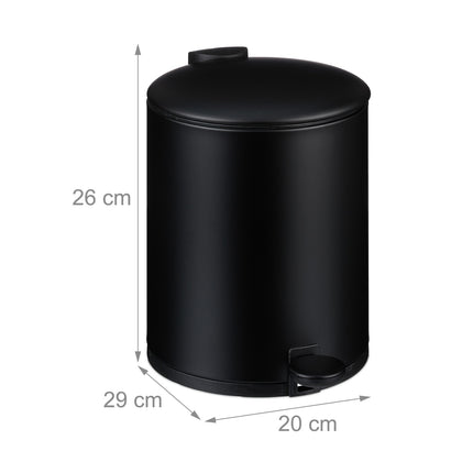 Round cosmetic container 5 l