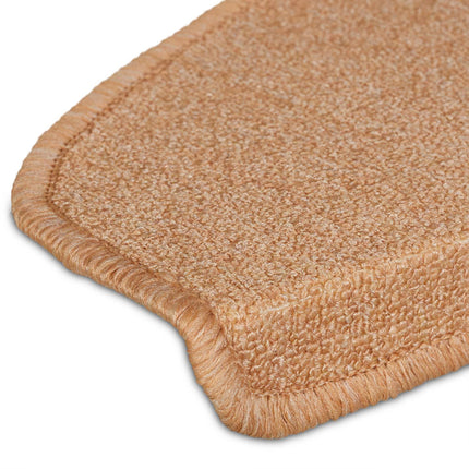 Rounded Stair Treads Set of 15 – Non-Slip, Self-Adhesive
